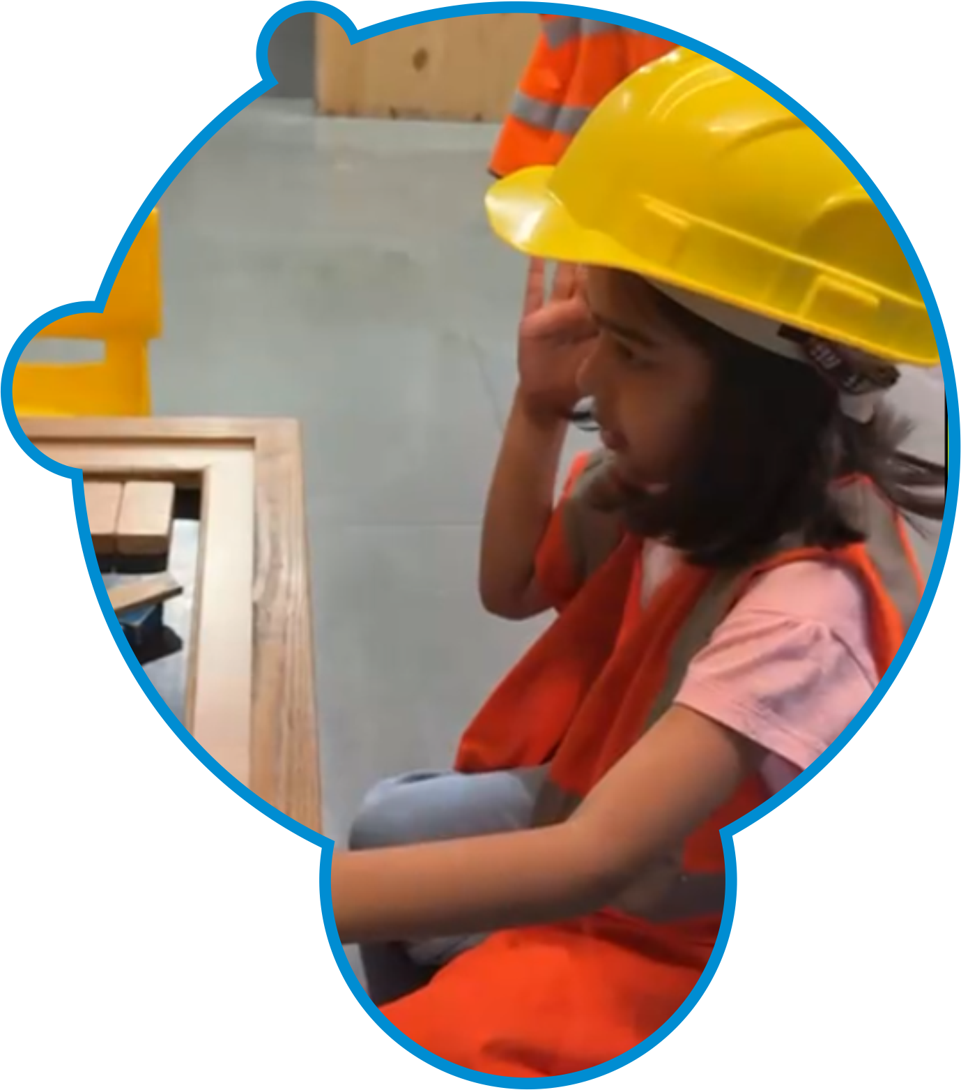 Child smiling